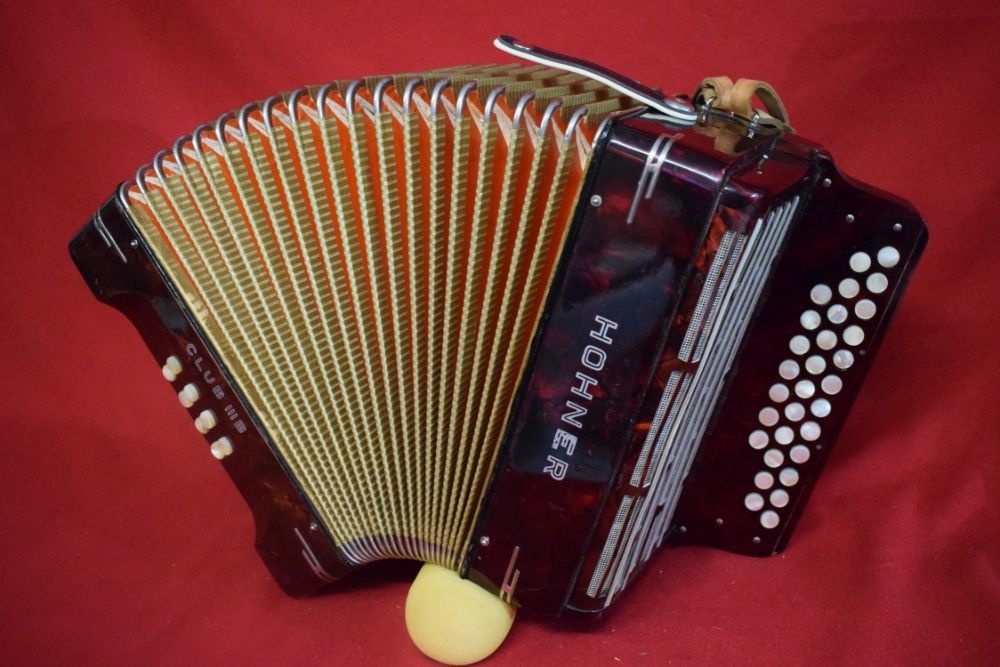 Concertina Hohner Club III 3 Voz