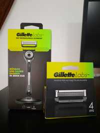 Gillette Labs maszynka do golenia i  1+4 wkłady nożyki NOWOSC