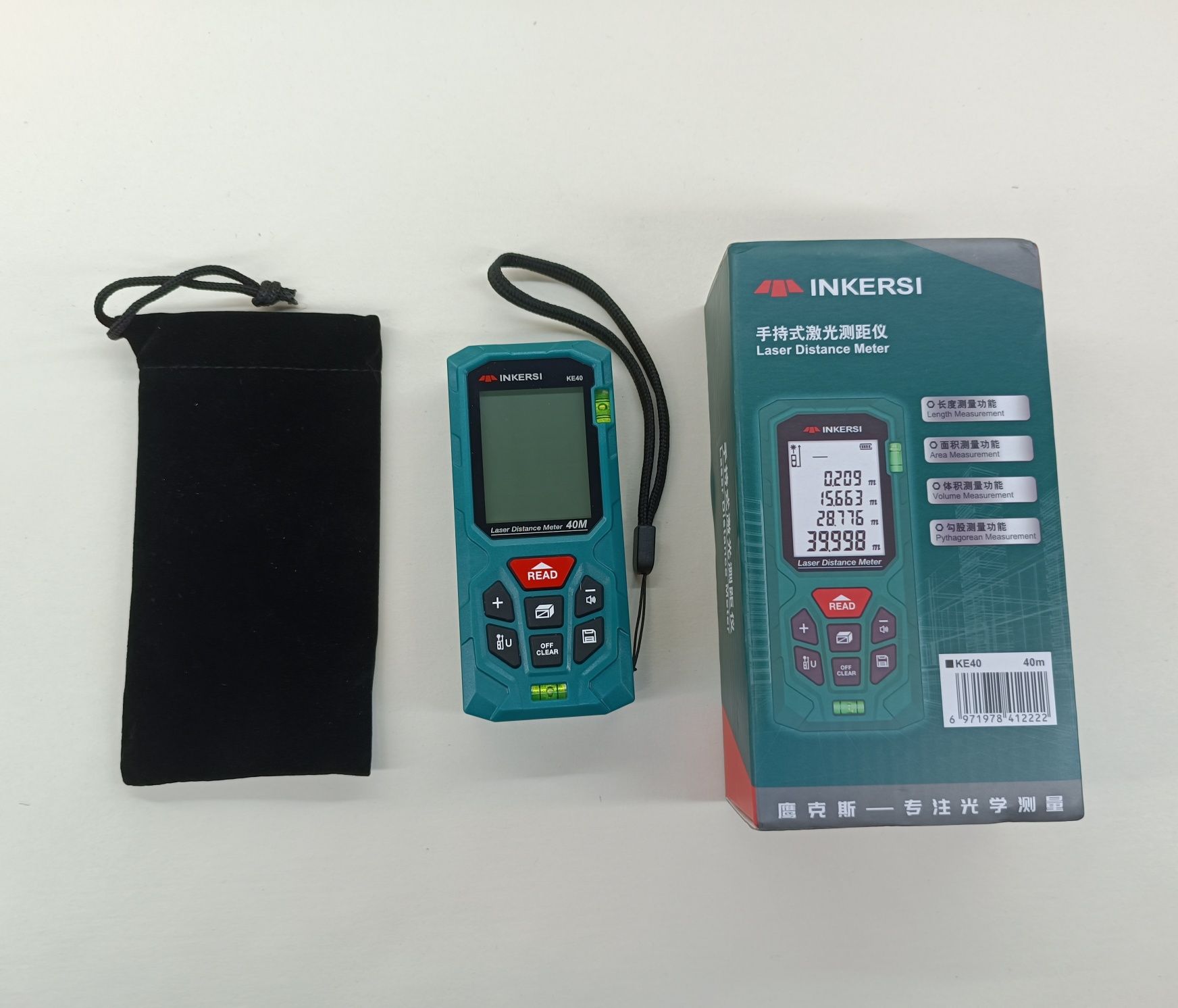 Дальномер лазерный Inkersi KE40