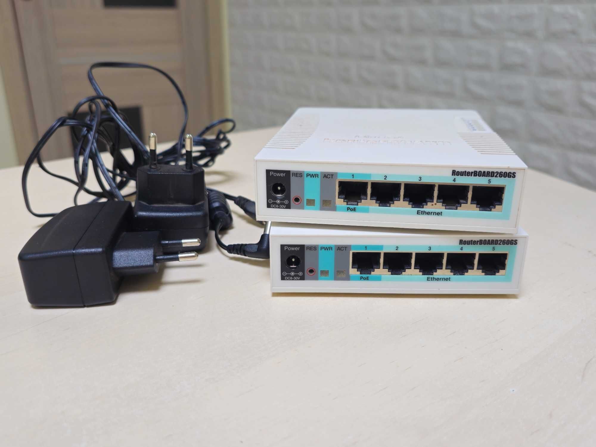 Комутатор MikroTik Router Board 260GS