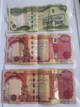 Notas Iraquianas Originais – 25.000 e 10.000 Dinares