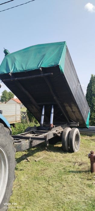 Przyczepa wywrotka rolnicza jednoosiowa [Nowa Zabudowa]