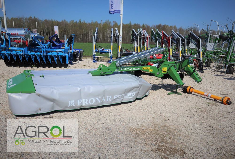 Kosiarka dyskowa PRONAR PDT260 2,6m centralne zawieszenie PDT 300 3m