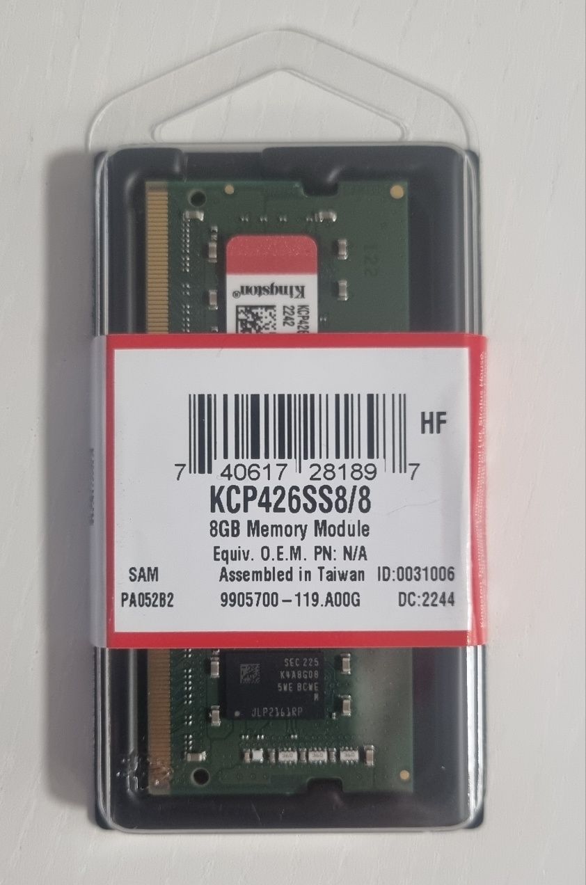 Pamięć RAM Kingston DDR4 8GB