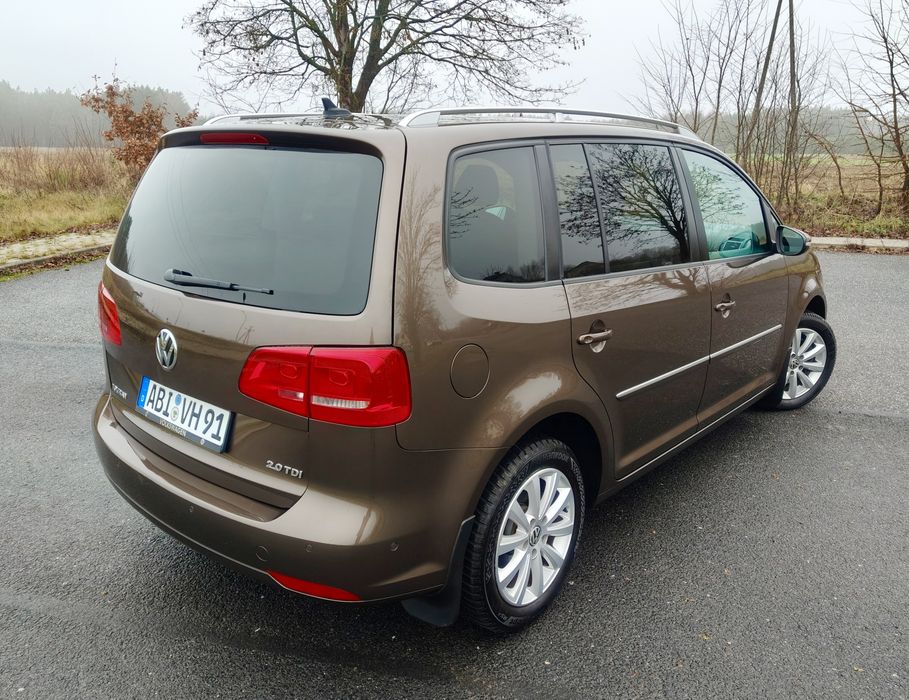 Volkswagen Touran 2.0 TDI 170Km/DSG/Highline/Piękny/Opłacony/NIEMCY