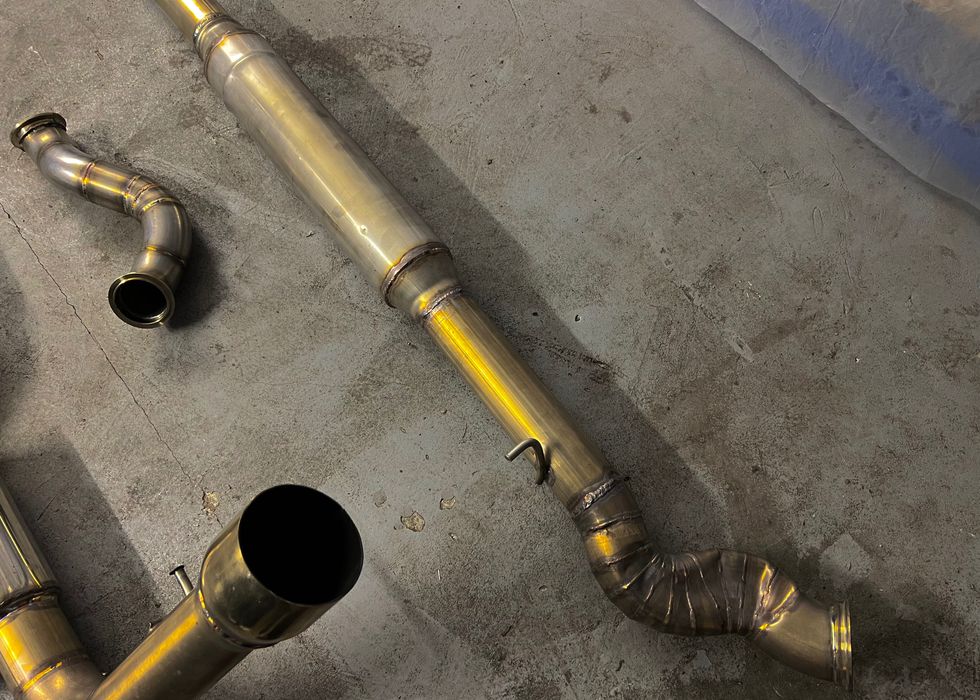 Спорт выхлоп коллектор overpipe на SUBARU BRZ TOYOTA GT-86 SCION FR-S