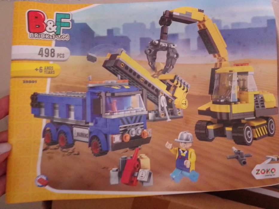 Lego Brick & Fun novo 498 peças