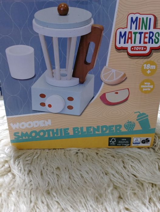 Дерев'яна іграшка-міксер від бренду Mini Matters.
Іграшка призначена д