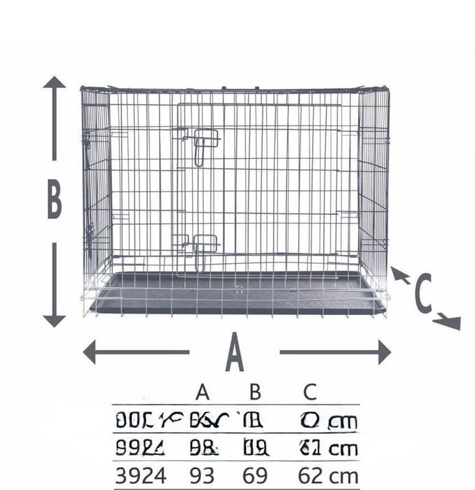Клітка для собак Trixie 93*69*62- нова