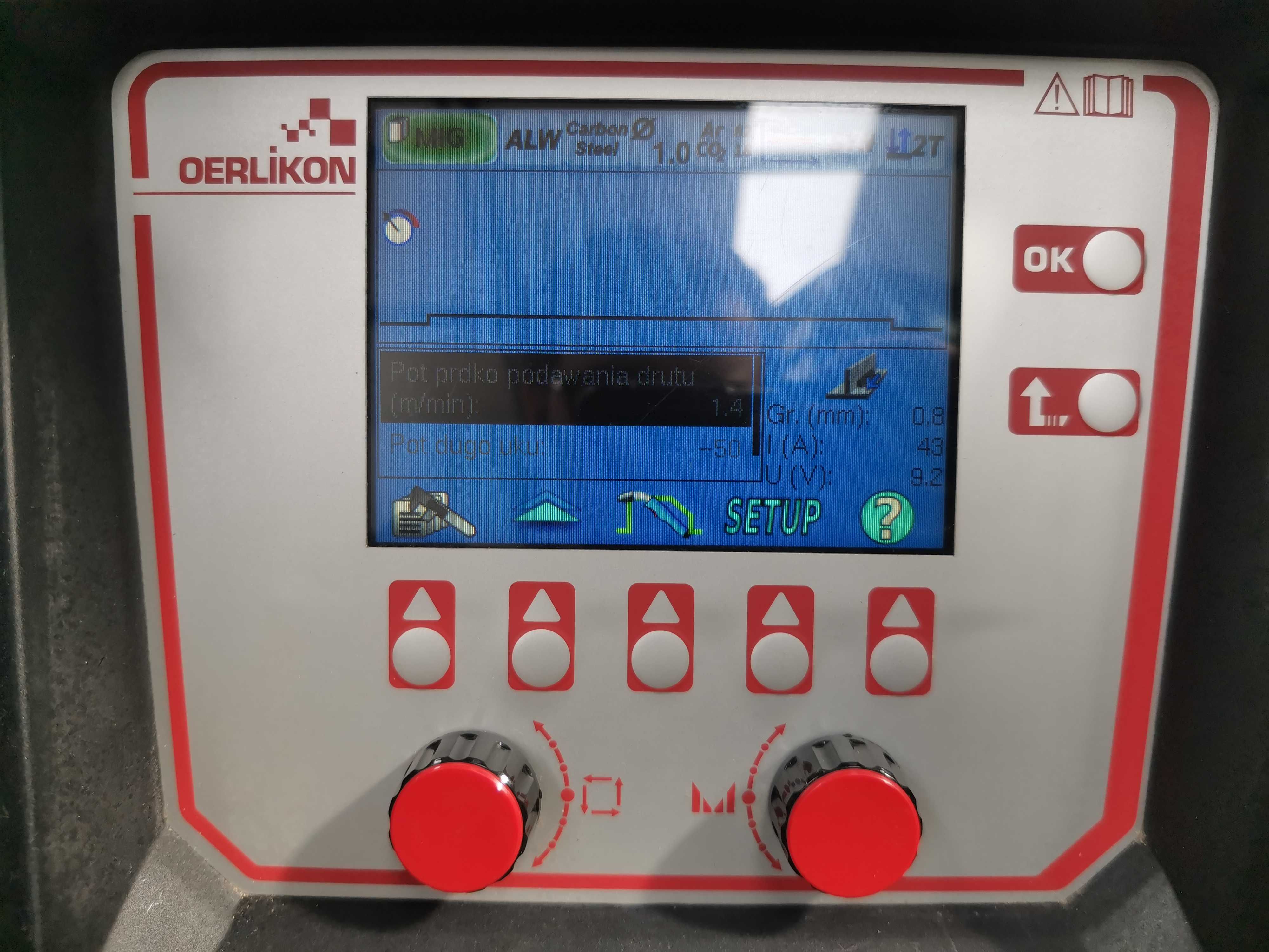 Spawarka Migomat Oerlikon  420A Synergia 2xPuls