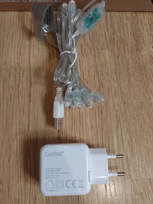 Girlanda 16x kulki LED USB guirled