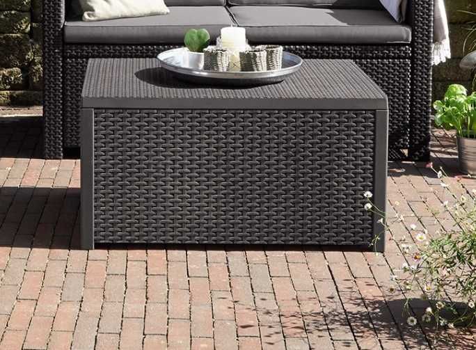 Комплект мебели для сада садовые кресла стол сундук диван дачні меблі