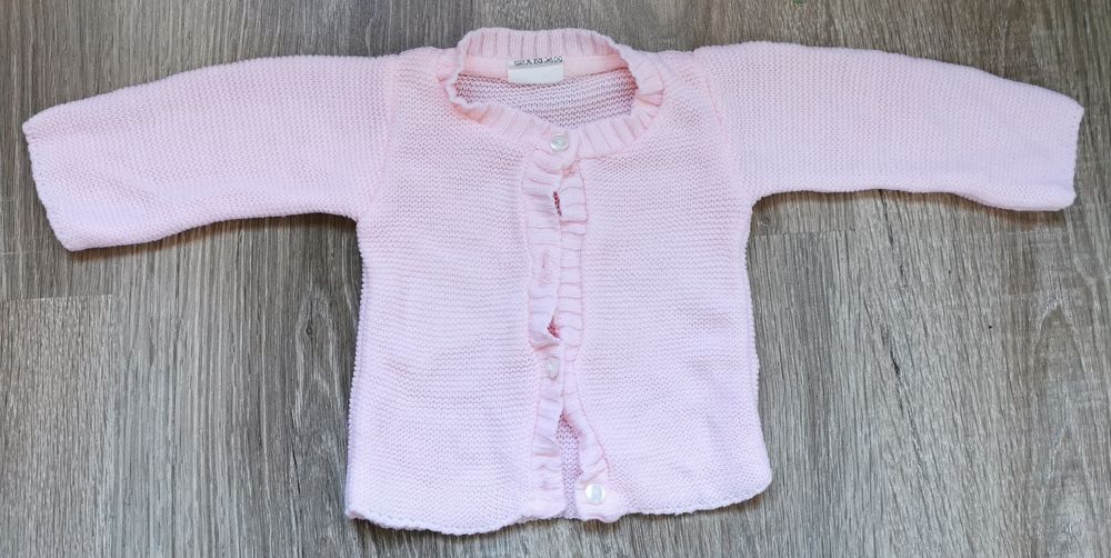 Komplet niemowlęcy 100% akryl Bebe Caramel dziewczynka 56
