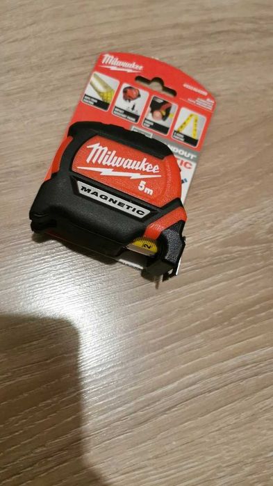 Taśma miernicza miarka NOWA oryginalna Milwaukee z magnesem - 5M