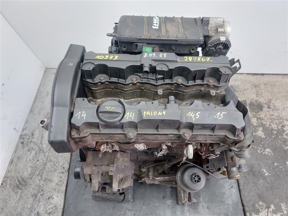 Silnik słupek benzyna Peugeot 307 I 1,6 16V 2001-2005 NFU 287TYŚ SPRZĘGŁO