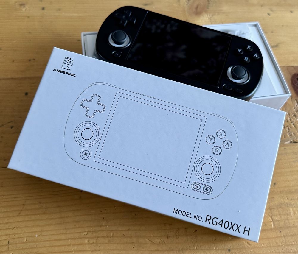 Konsola Anbernic rg40xx H 64Gb+Knulli 32+256Gb Mario,Tank1990,Galaxian
