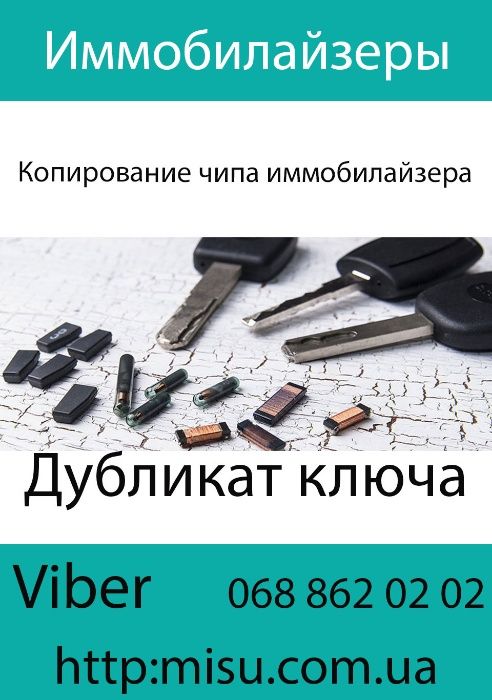 Дублікат ключа Renault Citroen Peugeot Toyota Ford