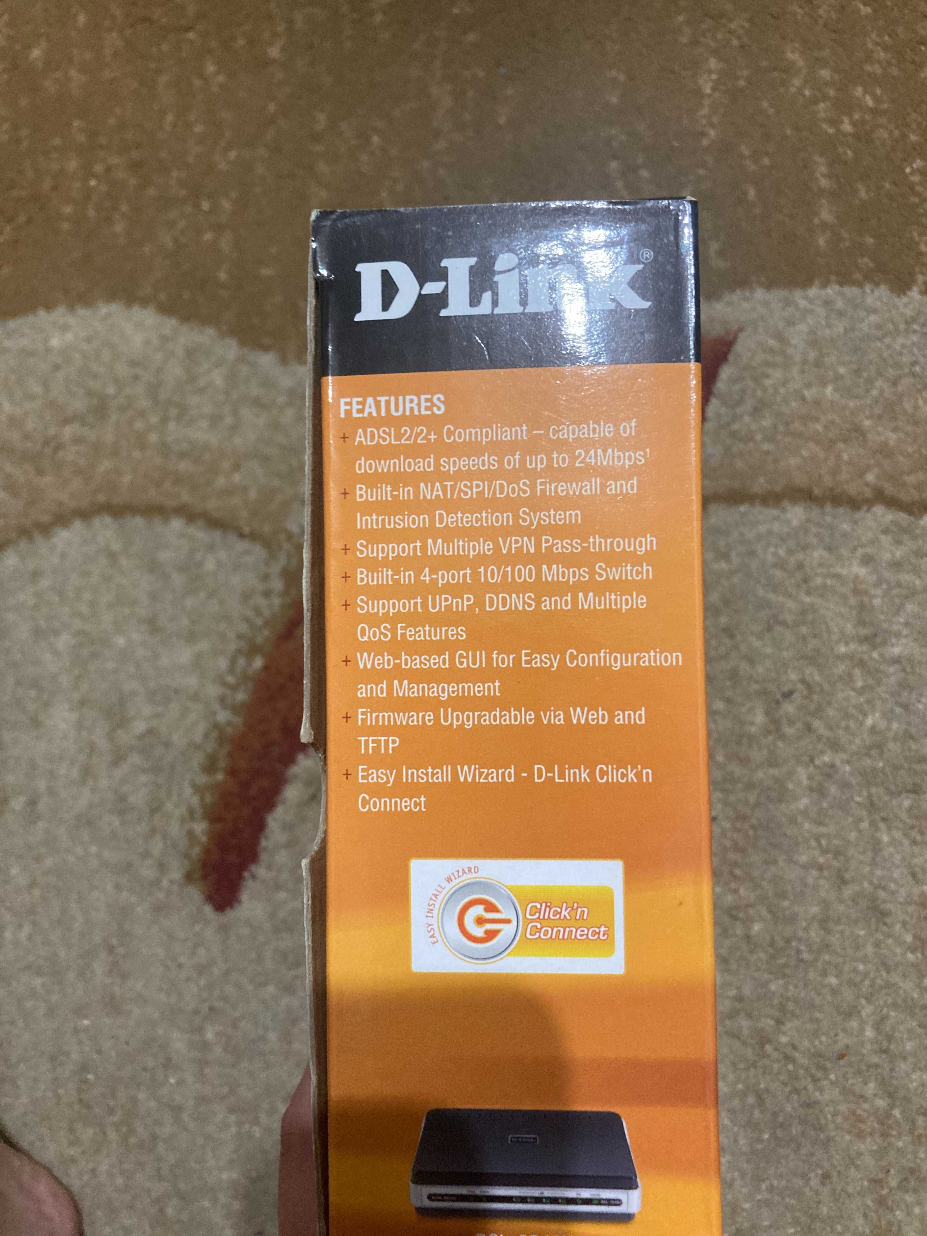 Маршрутизатор D-Link DSL-2540U