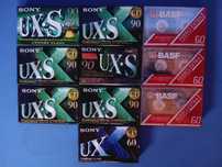 cassetes audio novas seladas SONY e BASF