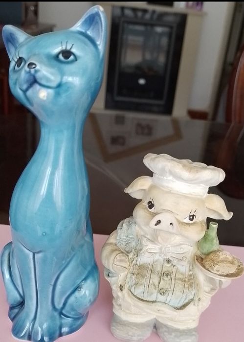 Bonitos artigos para decoração bom estado de conservação