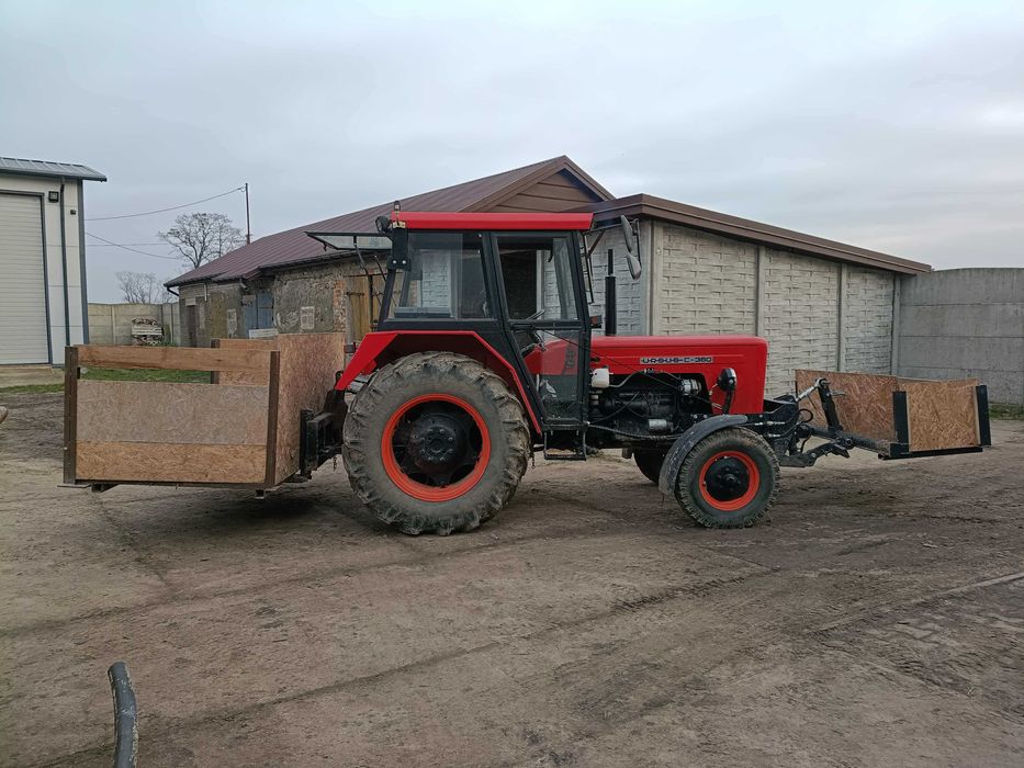 Ursus C360 Wspomaganie kierownicy, wzmocniony podnośnik, przedni TUZ