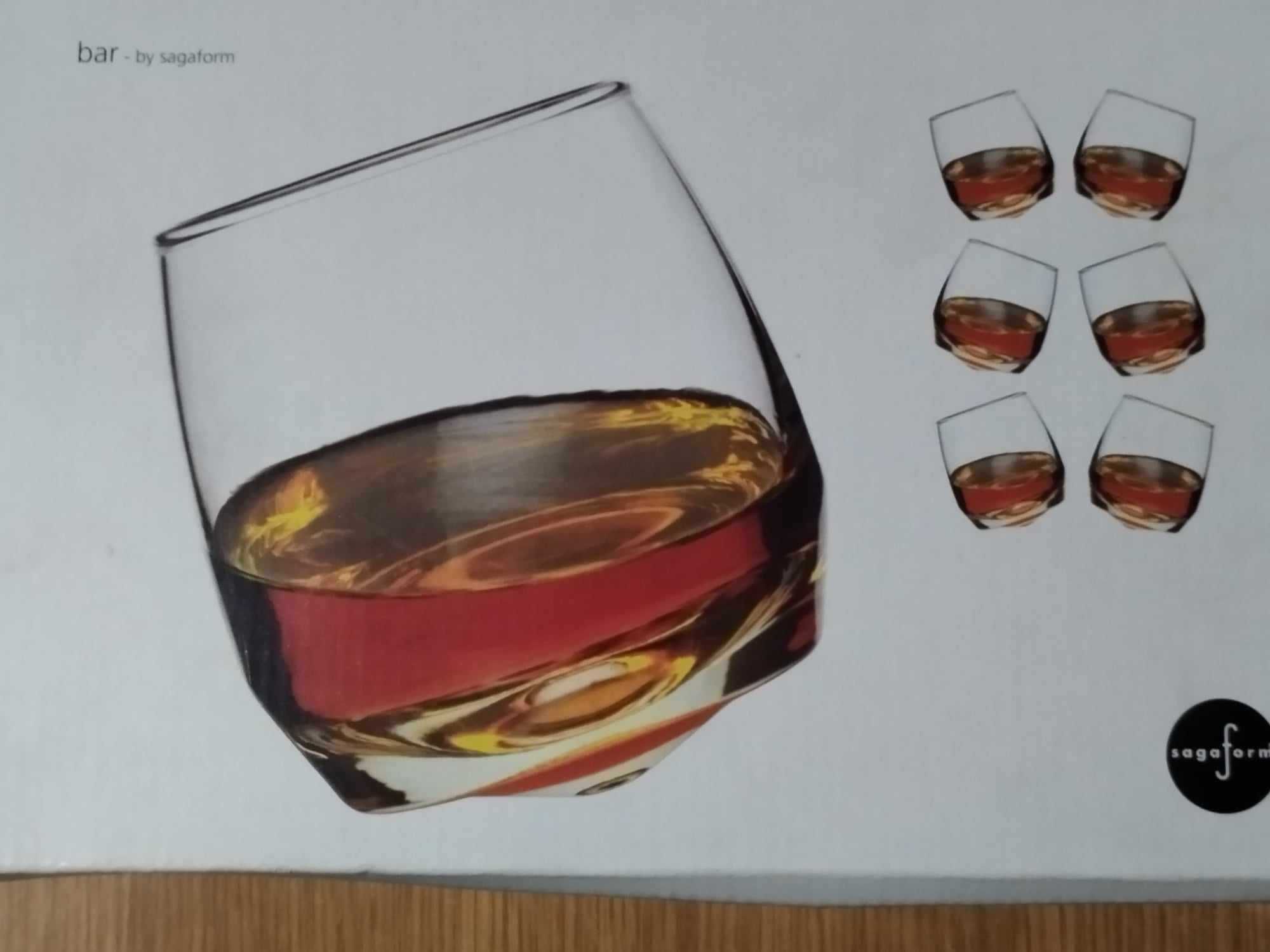 Nowy zestaw Sagaform Bujające się Szklanki do Whisky