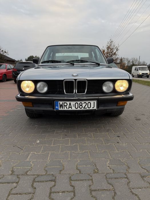 BMW E28 ETA, 525e, youngtimer w swietnym stanie, garazowana, automat