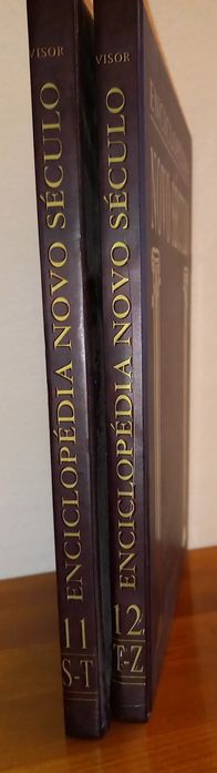2 Volumes Enciclopédia "Novo Século"