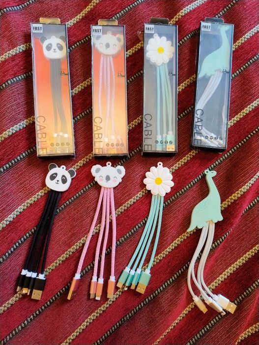 Кабель USB для бистрої зарядки 3 в1