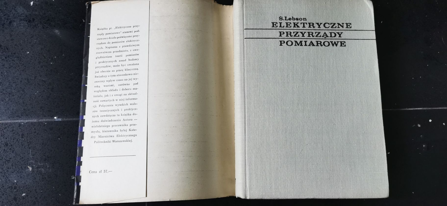 Książka Elektryczne przyrządy pomiarowe
S. Lebson