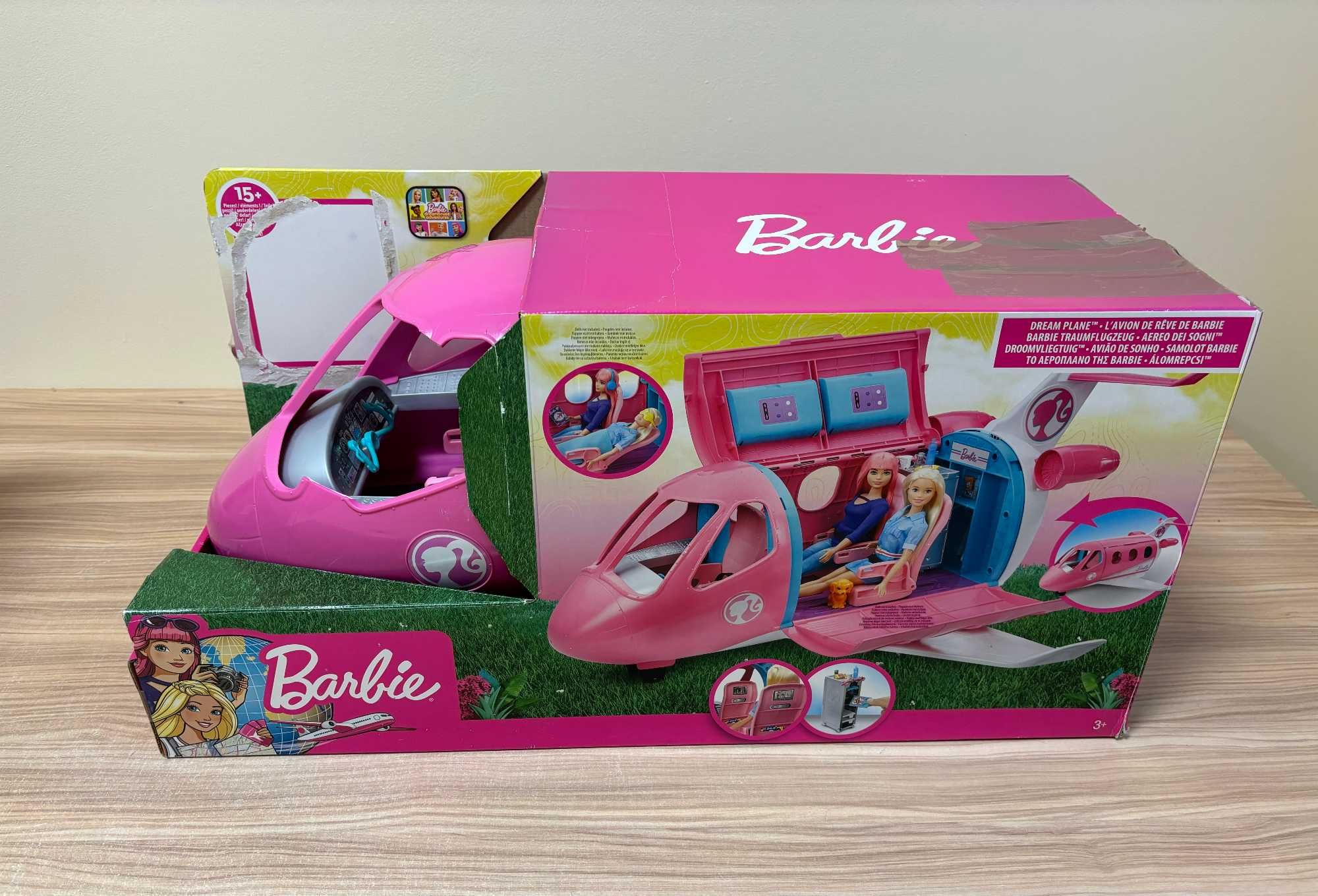 Barbie GDG76 Dreamhouse Różowy Samolot BS2 I