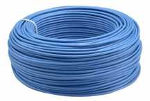 Przewód Kabel Krążek 1x10mm² H07V-K LgY linka Kl5 Niebieski 100m Italy