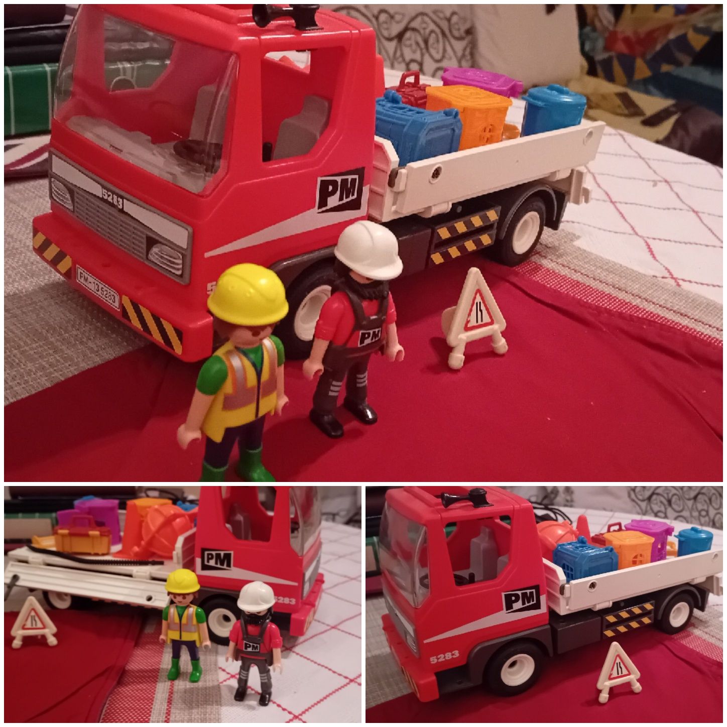 Playmobil carros e bonecos