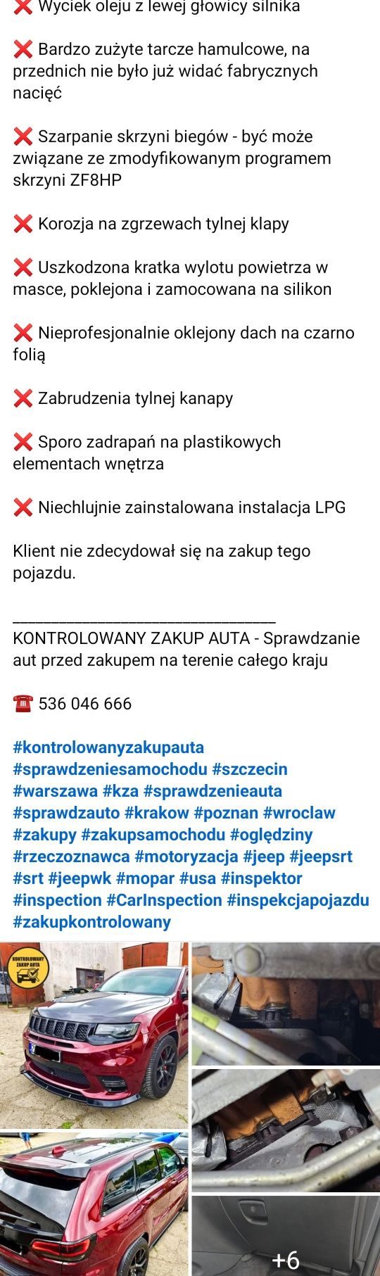 WYNAJMIJ RZECZOZNAWCĘ - SPRAWDZANIE AUT przed zakupem samochodu auta