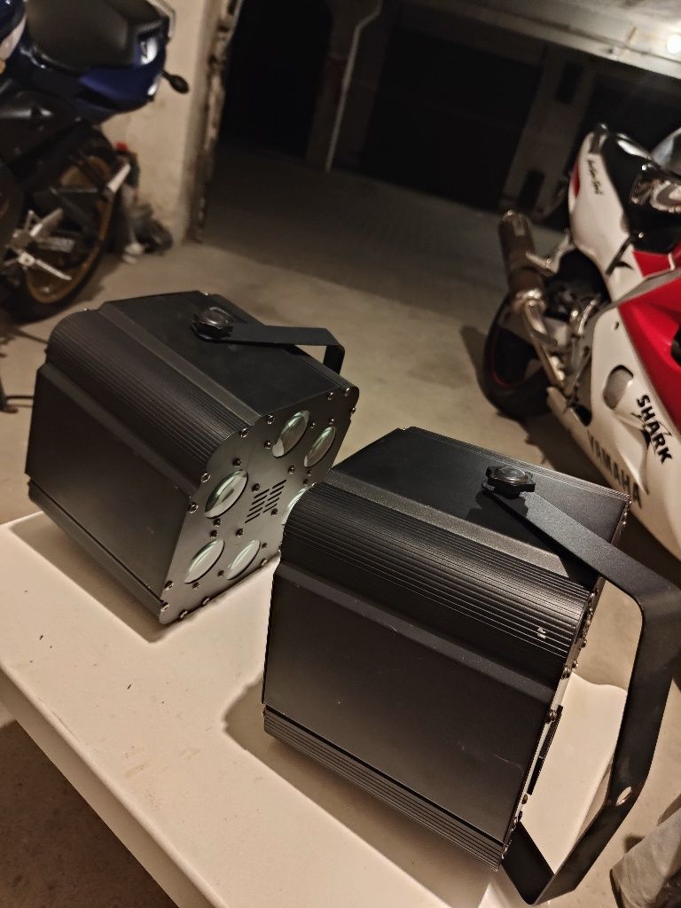 Światła LED six hole flash reflektory 2szt
