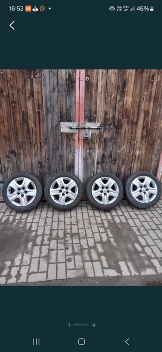 Komplet felg stalowych OPEL INSIGNIA R 17 z oponami