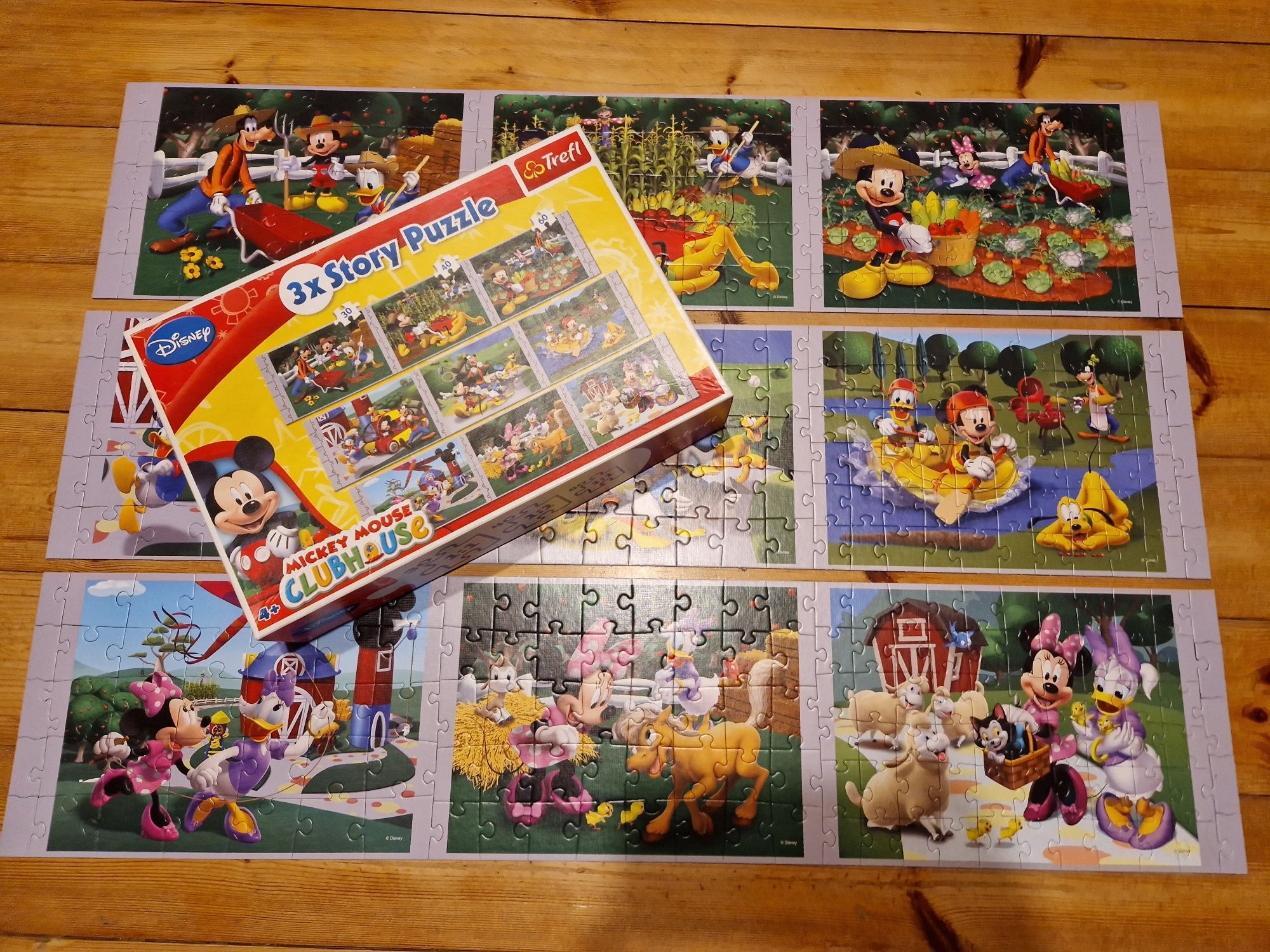 Puzzle trefl story 30 40 60 elementów 4+ minnie