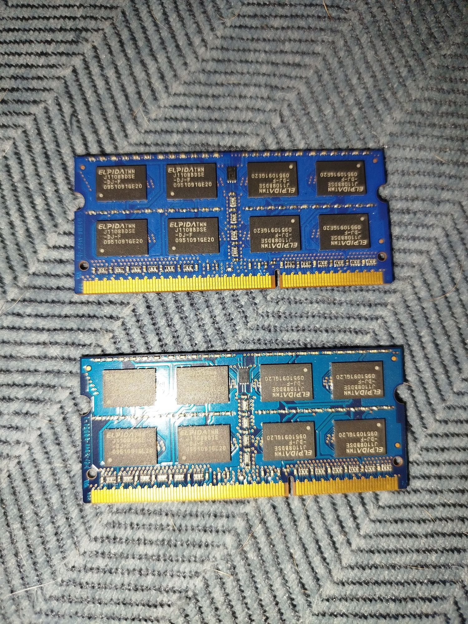 Memorias RAM computador