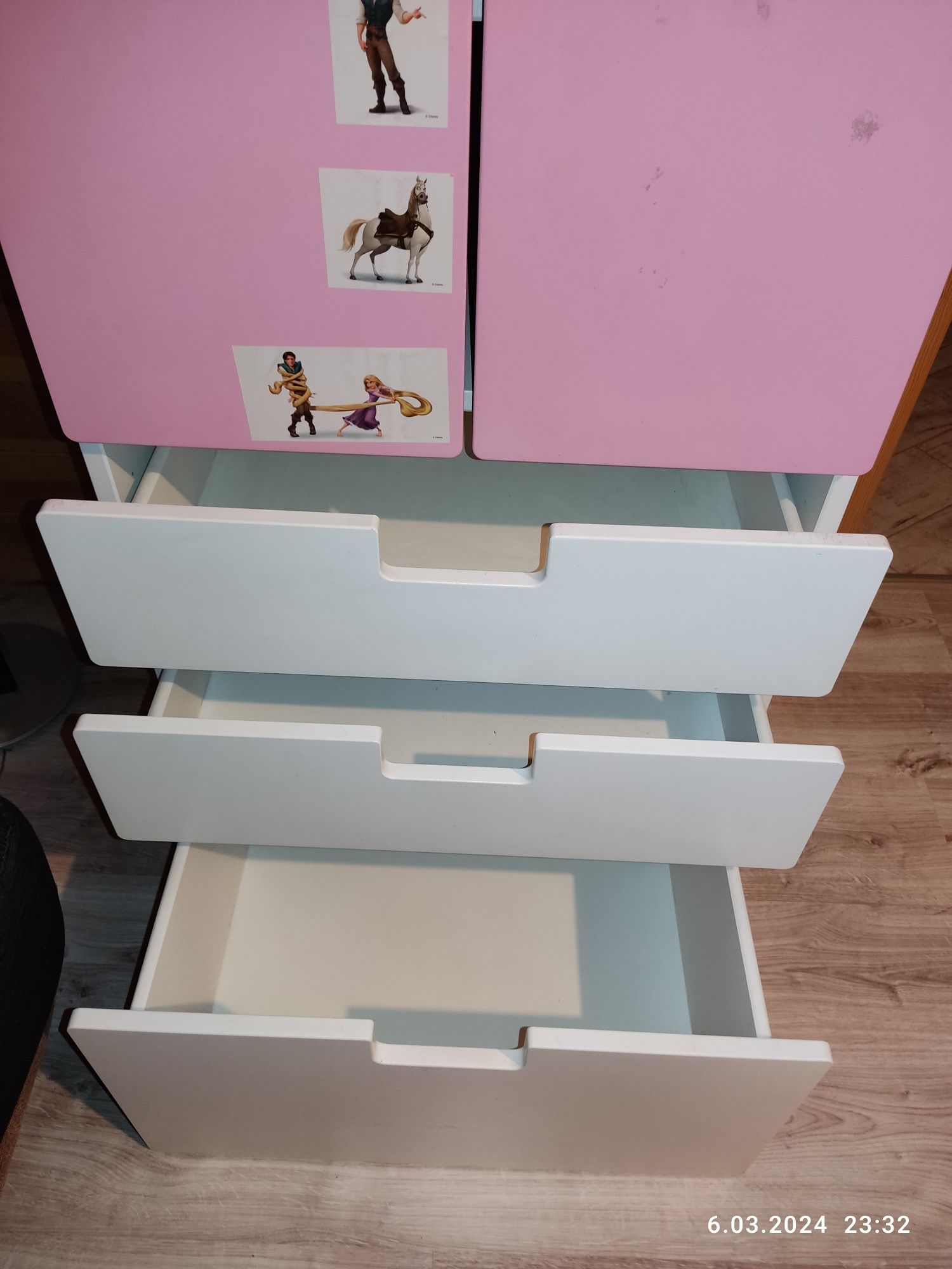 Szafa dziewczęca IKEA Smastad 60x51x193