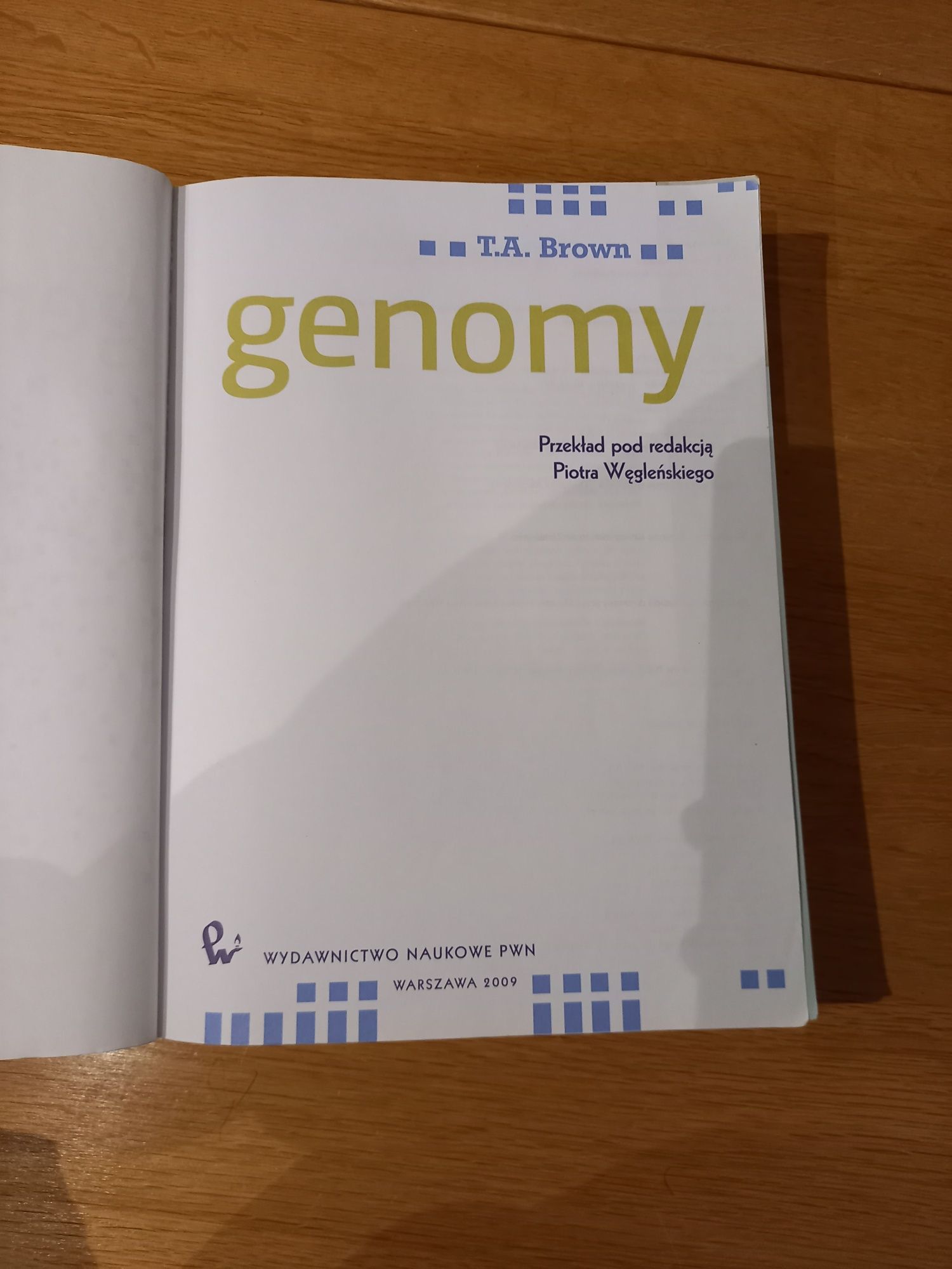 Genomy T.A. Brown