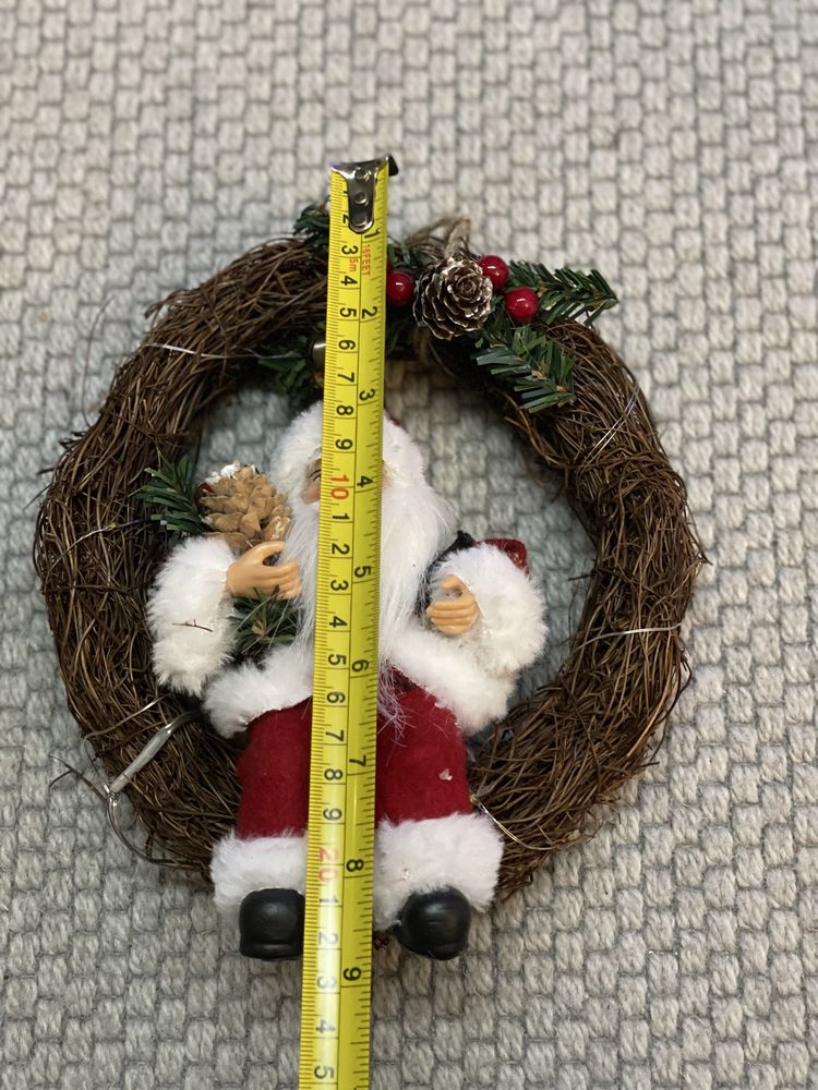 Coroa Pai Natal LED