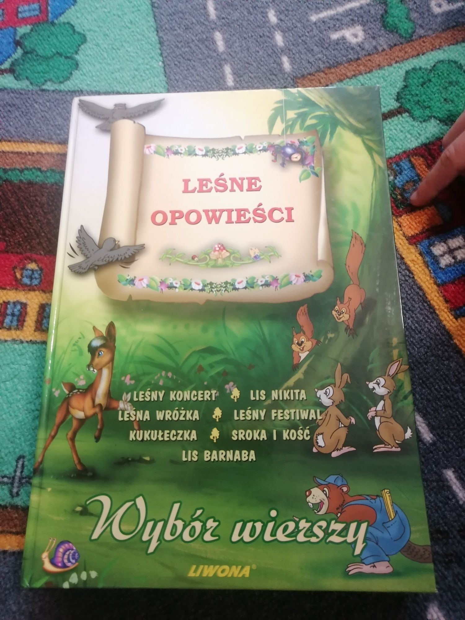 Książka leśne opowieści