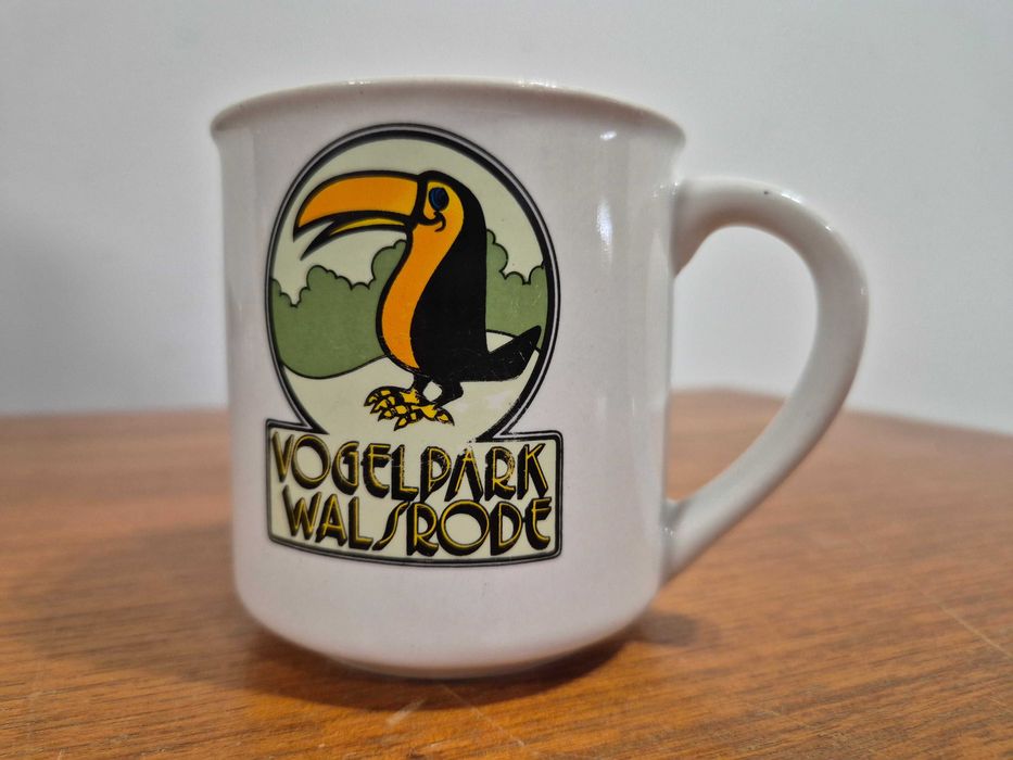 Kubek kolekcjonerski z napisem Vogel Park Walsrode