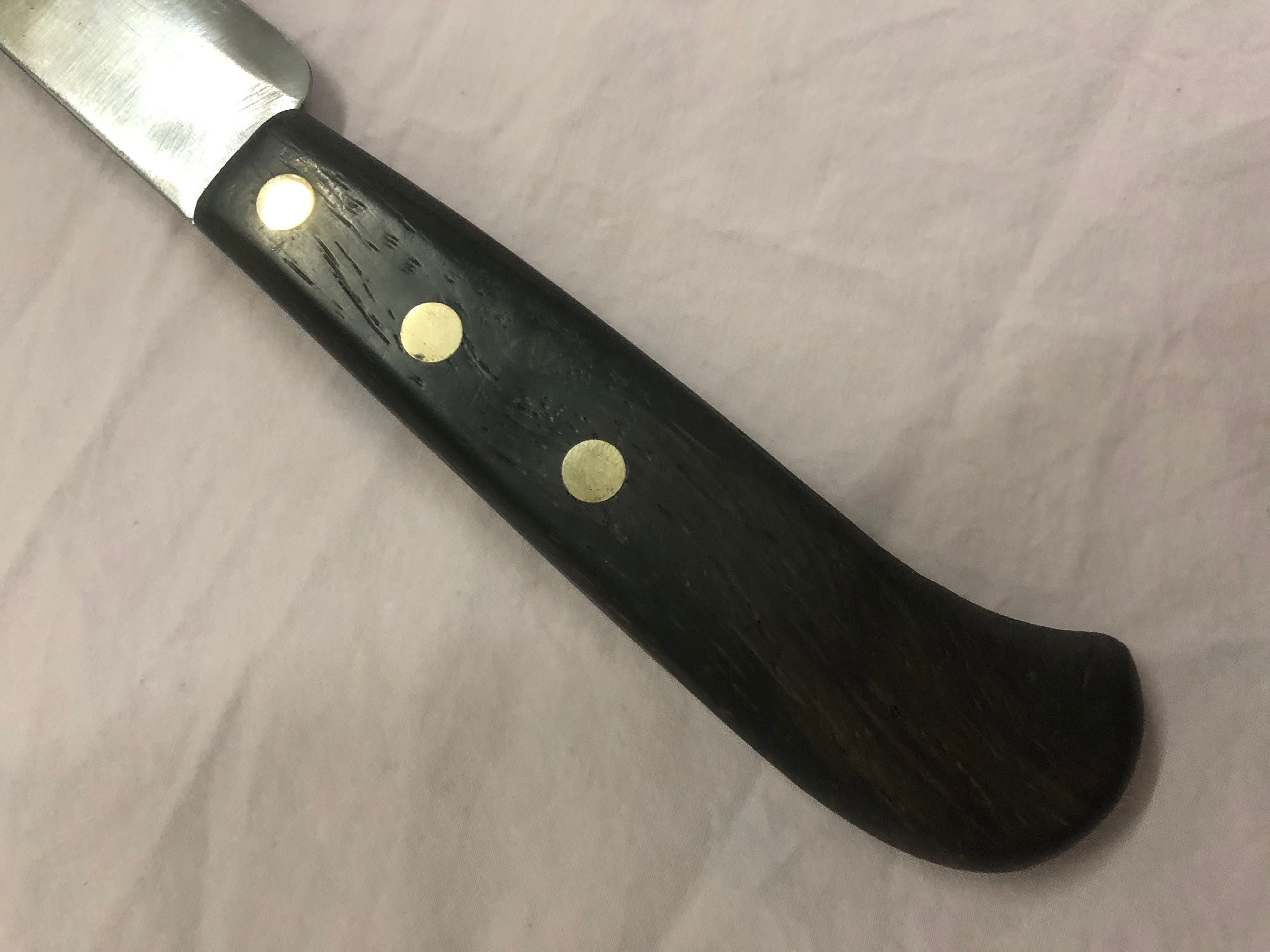 Нож Германия 30х 40х годов, ручка ценных пород дерева