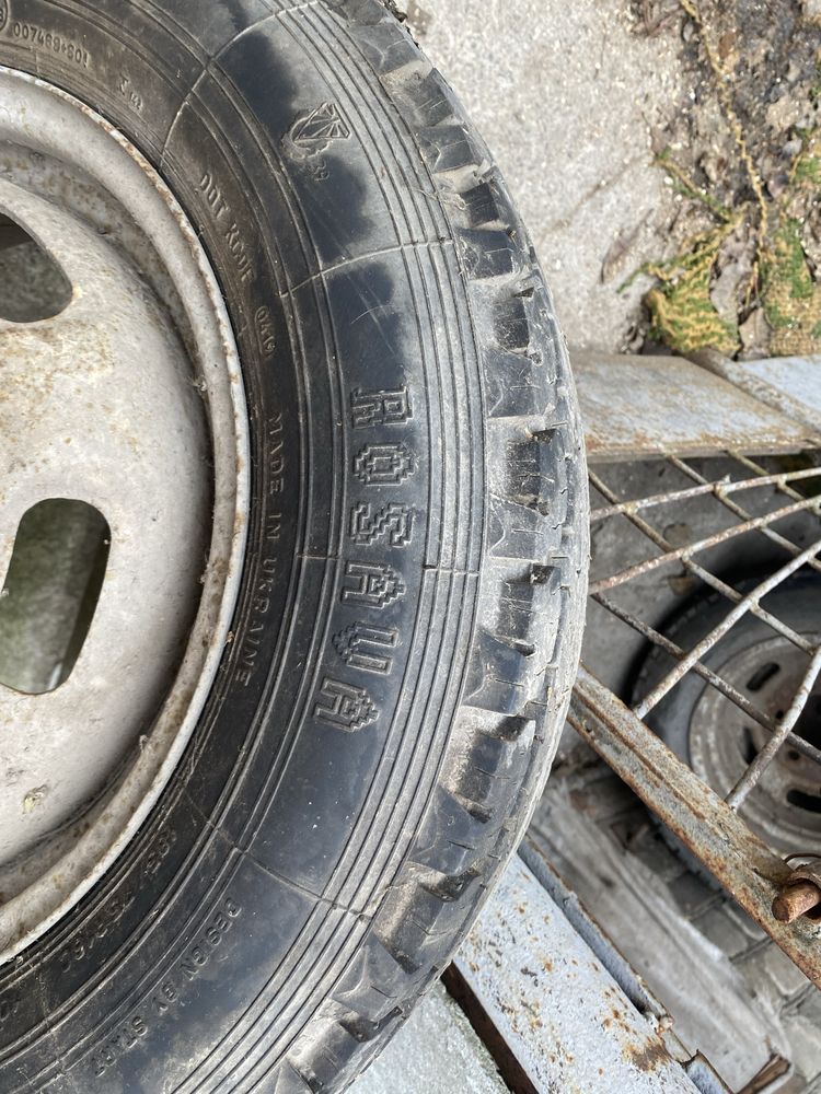 Продається гума з дісками на Газель 185/75R16 стан як нова ,