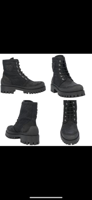 Жіночі стильні черевики Pinko нубук 41р нові оригінал чоботи