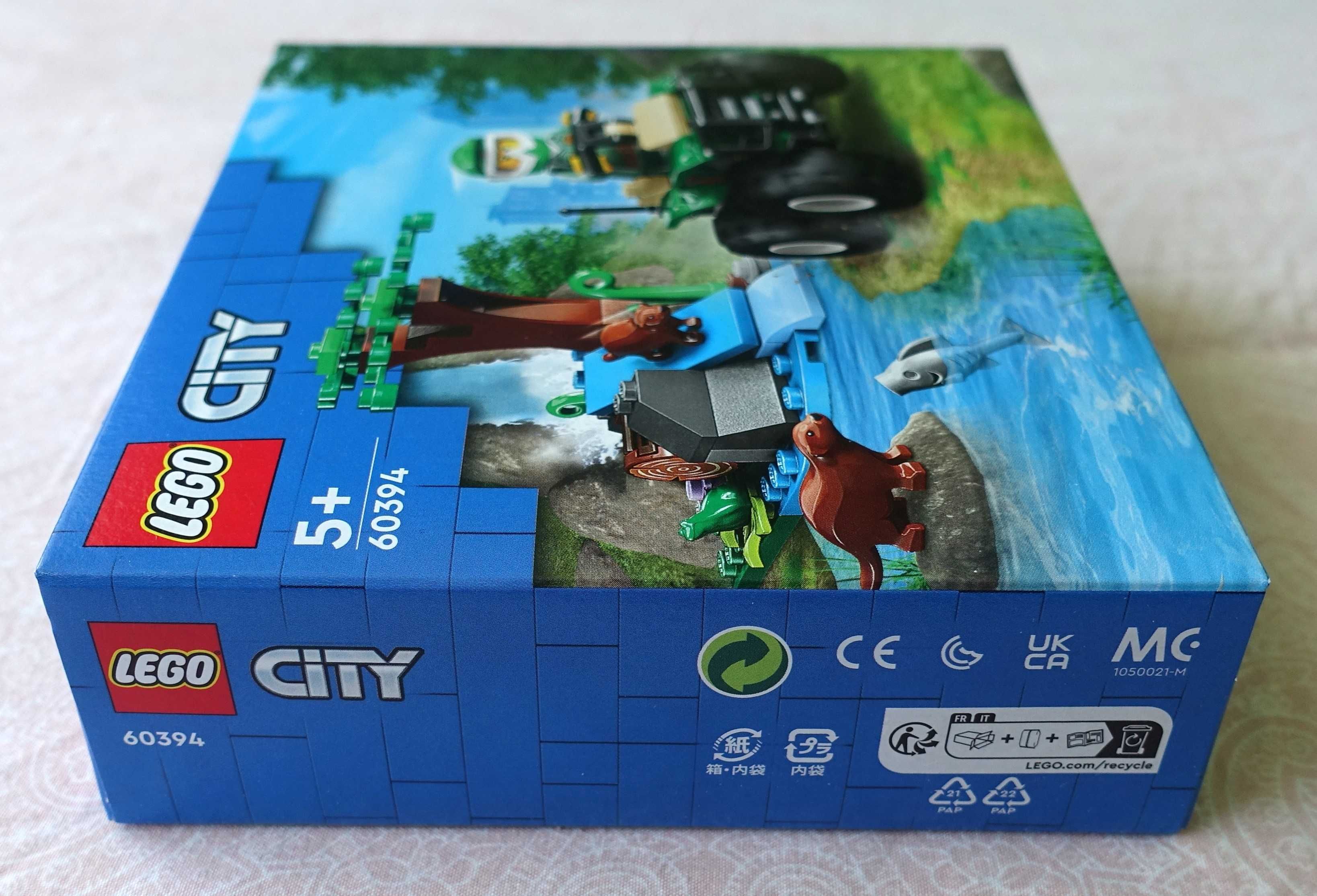 LEGO City 60394 - Quad i siedlisko wydry, NOWE!