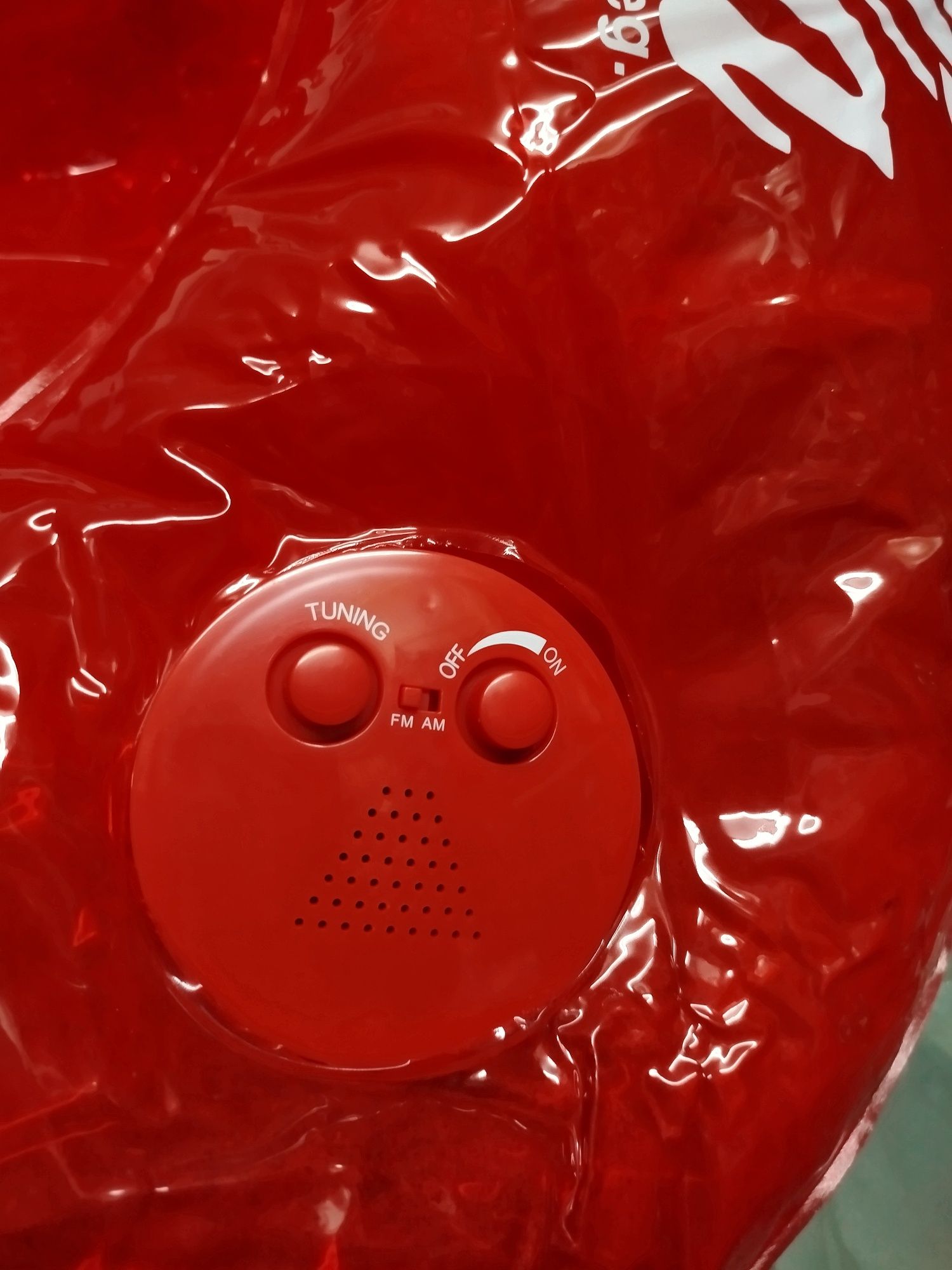 Coca Cola colchão insuflável