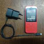 рабочий мобильный телефон Nokia 220-RM 969 с зарядкой рабочий