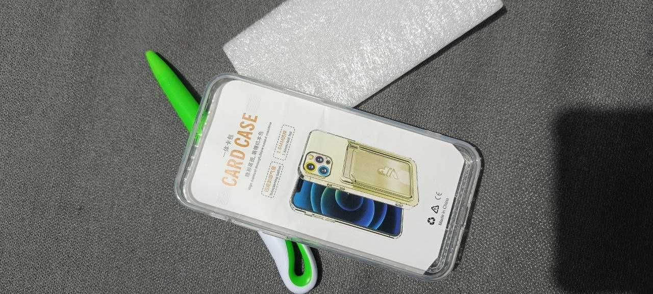 Capa Transparente com Porta Cartões para Iphone 12 Mini